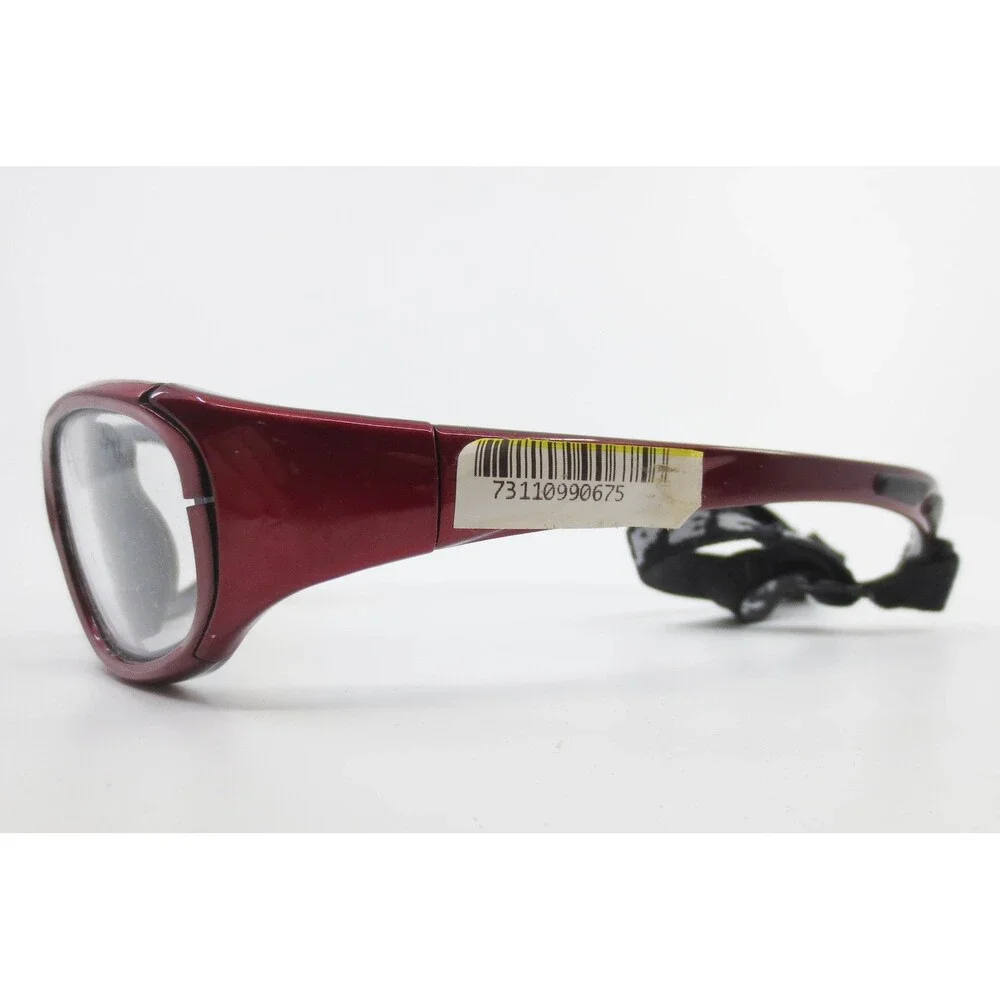 Liberty MX20 LS-200 Sport Goggles Burgundy Red ASTM F803 51-17-125 Eyeglasses